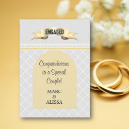 Special! Personalized Engagement Card カード