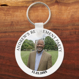 Special Photo Elegant Retirement Party キーホルダー
