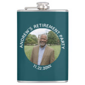 Special Photo Elegant Retirement Party フラスク (正面)