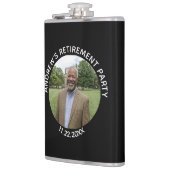 Special Photo Elegant Retirement Party フラスク (左)