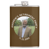 Special Photo Elegant Retirement Party フラスク (正面)