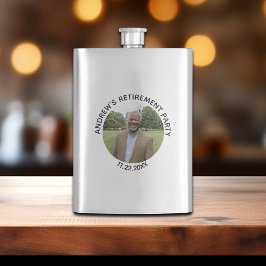 Special Photo Elegant Retirement Party フラスク