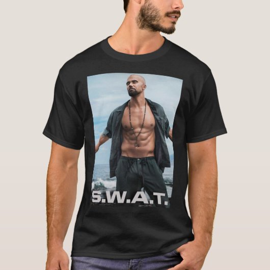 Special Present Shemar Moore Gift Movie Fans Class Tシャツ (正面)