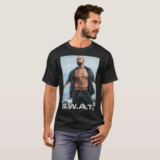 Special Present Shemar Moore Gift Movie Fans Class Tシャツ (正面フル)