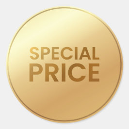Special Price Sale Gold ラウンドシール