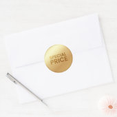 Special Price Sale Gold ラウンドシール (封筒)