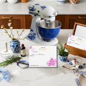 Special Recipe Chinoiserie Pink Card 出欠カード