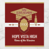 Special Reunion!  50th class reunion  ワインラベル (シングルラベル)