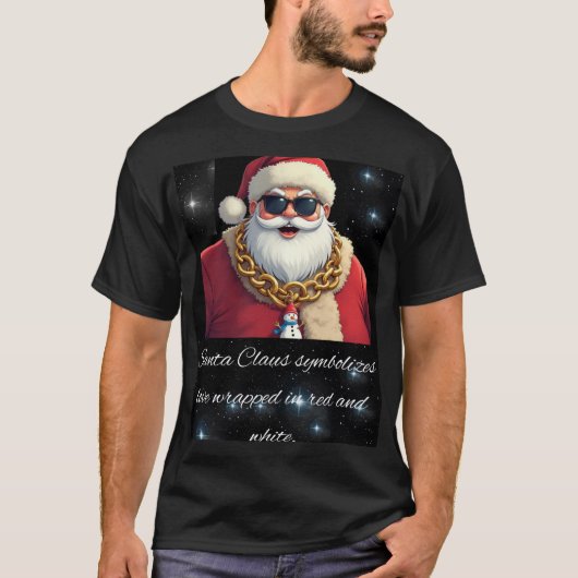 Special Santa Claus Christmas T-Shirt  Tシャツ (正面)