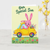 Special Son Happy Ride Card カード (黄色い花)
