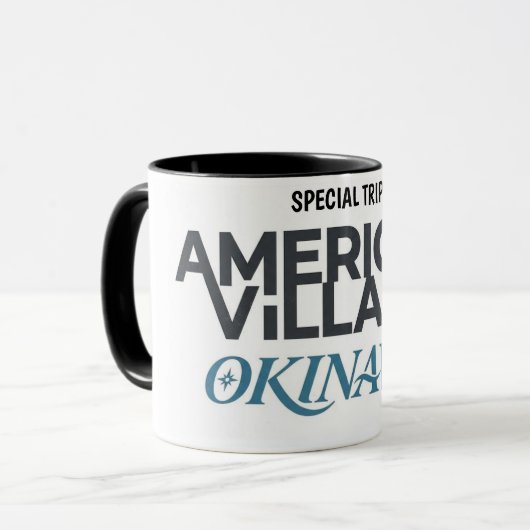 Special Trip Okinawa Japan Tropical Vacation Mug マグカップ (正面左)