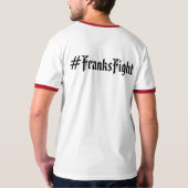** SPECIAL* UG Caloの#FranksFightのTシャツ Tシャツ (裏面)