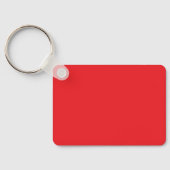 Special Unique Grey Red Elegant Modern キーホルダー (裏面)