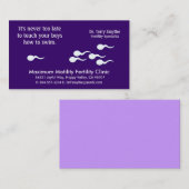 Specialist不妊治療院の博士 名刺 (正面/裏面)