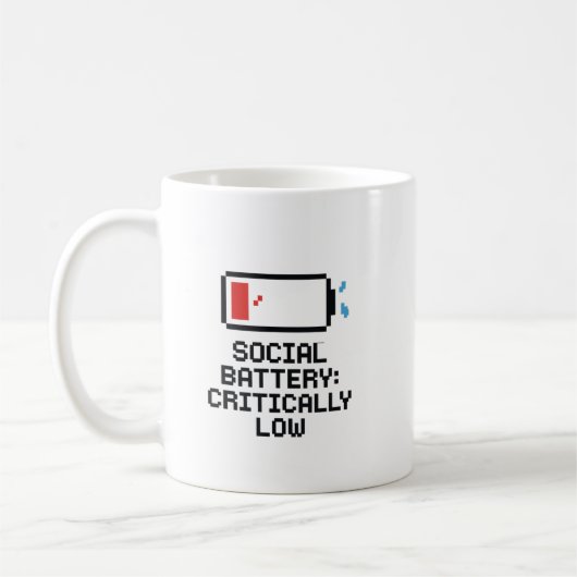 Speciality Mug With a Side of Humor コーヒーマグカップ (左)