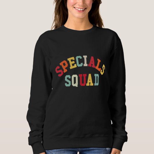 Specials Squad 課外活動担当教員チーム2 スウェットシャツ (正面)