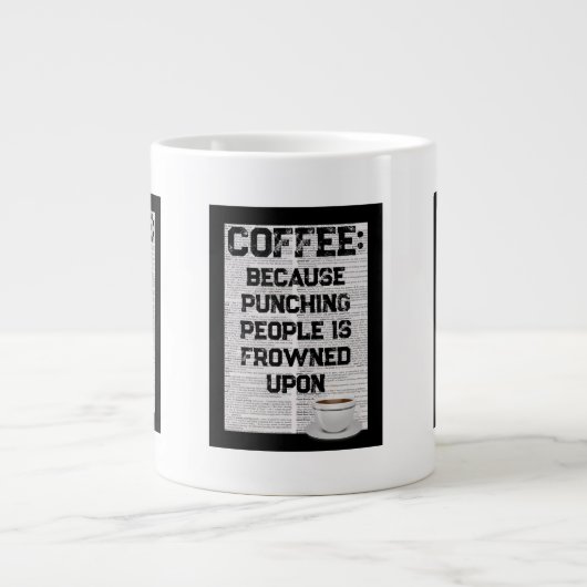 Specialty Mug ジャンボコーヒーマグカップ (正面)