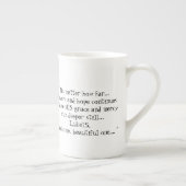 Specialty Mug ボーンチャイナマグカップ (右)