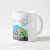 Specialty Mug logo byclie  ジャンボコーヒーマグカップ (正面右)