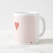 Specialty Mug love card ジャンボコーヒーマグカップ (正面右)