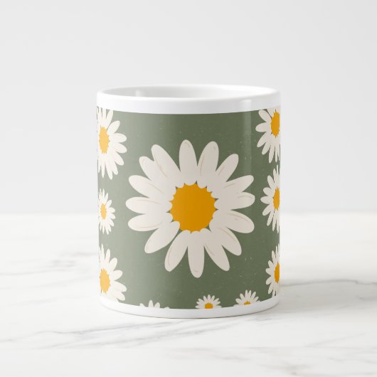 Specialty Mug naturel flawer ジャンボコーヒーマグカップ (正面)