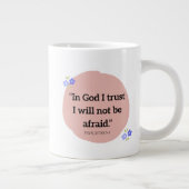 Specialty Mug with Bible verse ジャンボコーヒーマグカップ (右)