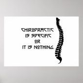 Specific Chiropractic Poster Print. Many Options! ポスター (正面)