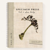 Specimen Press Vol. 4: Sea Kelp Archival Journal ノートブック (正面)