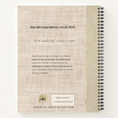 Specimen Press Vol. II: Ginkgo Biloba Linen ノートブック (裏面)