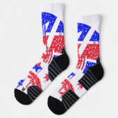 speck動揺してのヴィンテージへの献上品 ソックス (左)