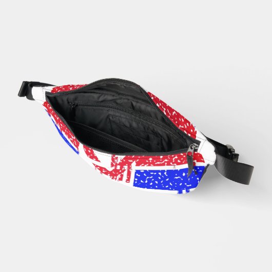 speck動揺してのヴィンテージへの献上品 ファニーパック (見開き)