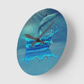 Speck Apple iPhone 16 Presidio Perfect-Clear ラウンド壁時計 (傾斜)