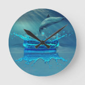 Speck Apple iPhone 16 Presidio Perfect-Clear ラウンド壁時計 (正面)