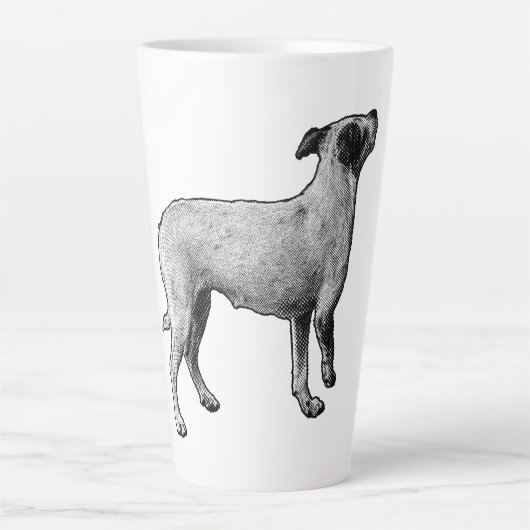 Speckled Skywatch Pup カフェラテマグ (正面)