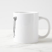 Speckled Skywatch Pup ジャンボコーヒーマグカップ (右)