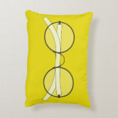 Specktacular Chartreuse Accent Pillow アクセントクッション (裏面(縦))