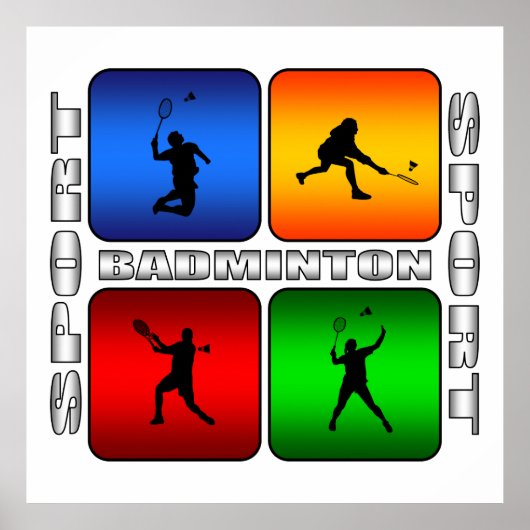 Spectacular Badminton ポスター (正面)