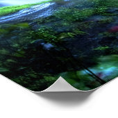 Spectacular Tropical Waterfall ポスター (角)