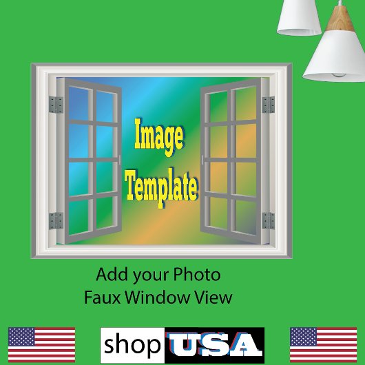 Spectacular Window View Beautiful Amazing Blank ポスター