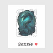 Spectral Coil Cyberpunk Serpent Dark Art シール (シート)