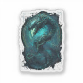 Spectral Coil Cyberpunk Serpent Dark Art シール (正面)