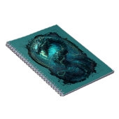 Spectral Coil Cyberpunk Serpent Dark Art ノートブック (右側)