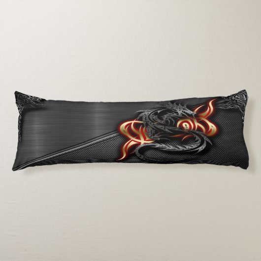 Spectral Dragon Body Pillow ( 20" x 54") ボディピロー (正面)