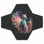 Spectral Holigraphical Cat:エレガンスのプリズム サッカーボール (フラット)