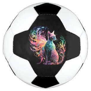 Spectral Holigraphical Cat：エレガンスのプリズム サッカーボール