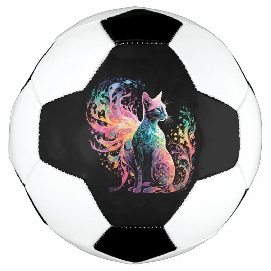Spectral Holigraphical Cat:エレガンスのプリズム サッカーボール (正面)