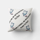 「Spectral Side-Eye：日常品 クッション (裏面)