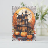 Spectral Soiree: No Otのようなハロウィーン招待状 招待状 (スタンド正面)