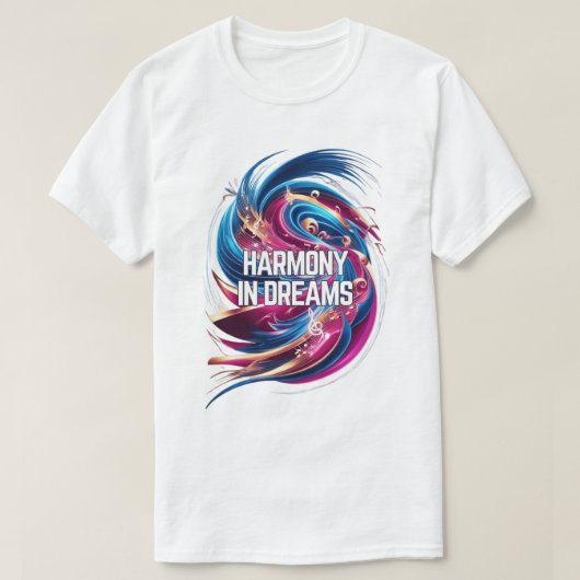 Spectral Symphony – 夢の調和 Tシャツ (デザイン正面)