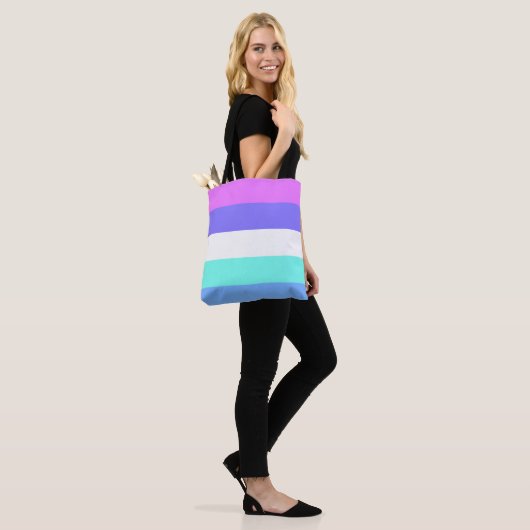 Spectrasexual Pride Flag  トートバッグ (モデル)